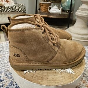 UGG Tan Ankle Boots